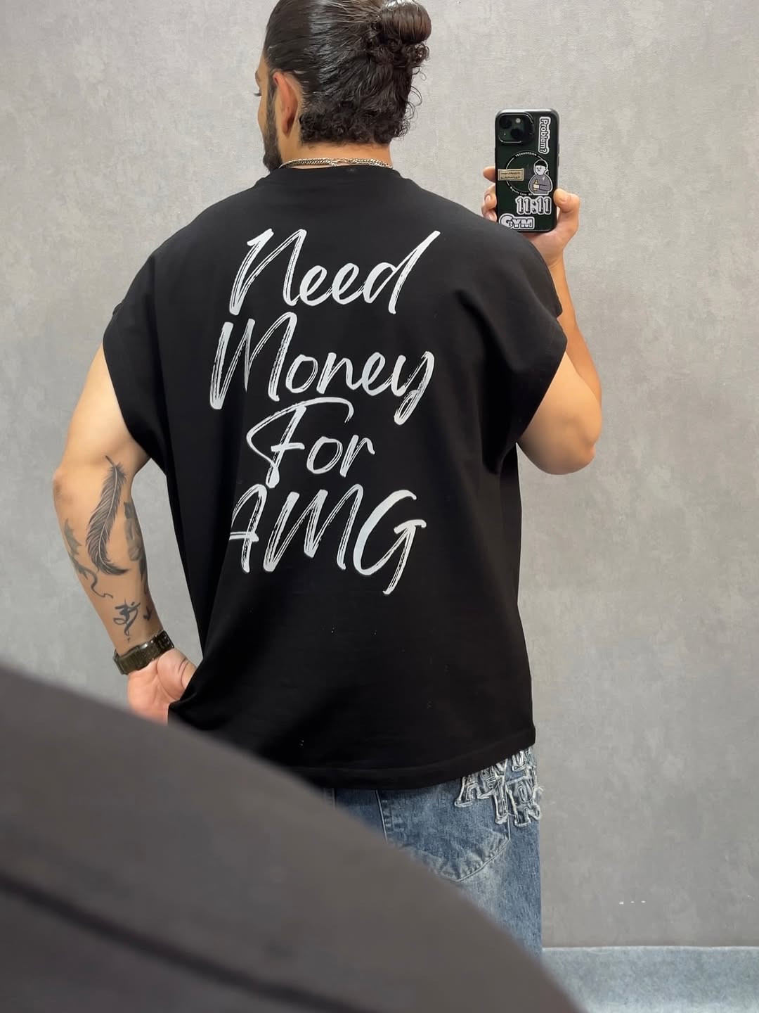 Born again tank-tops