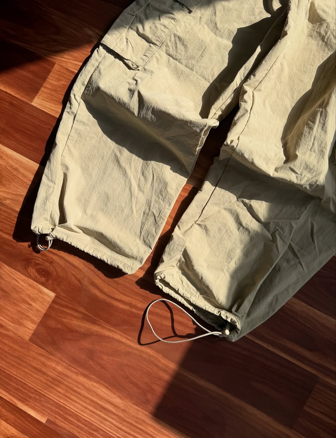 Cargo parachute pants