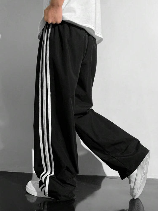 Add line wide leg pants