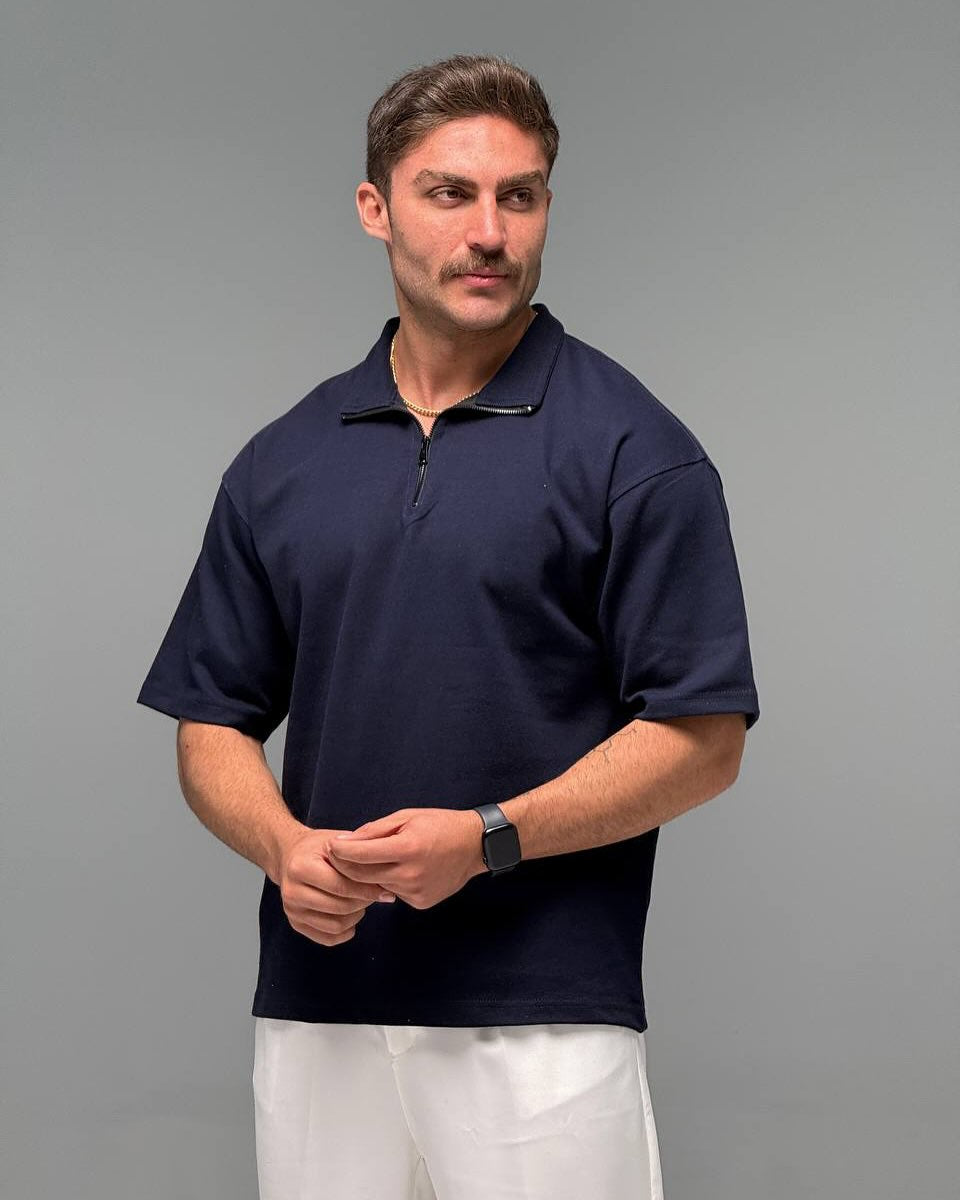Zip-up t-shirts