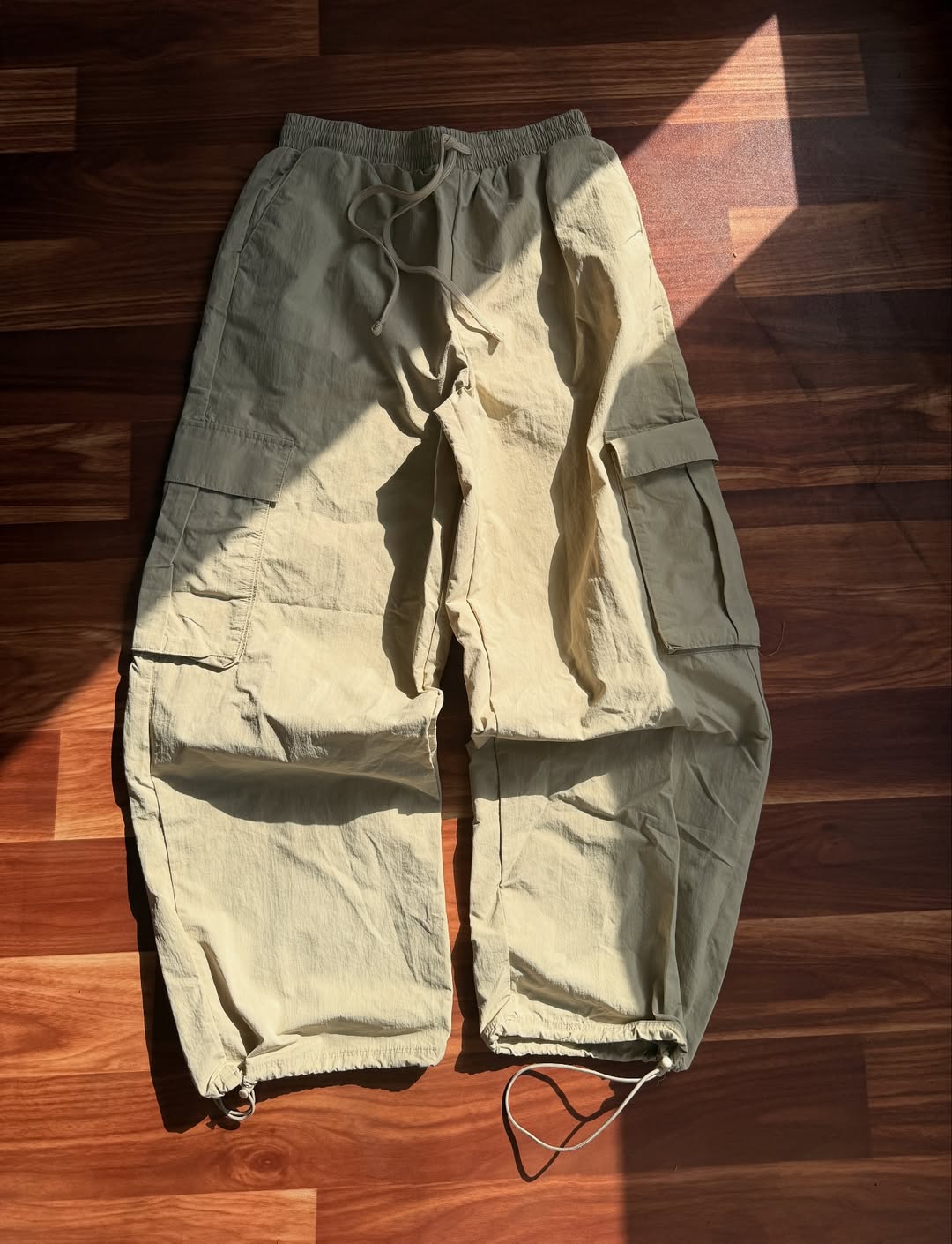 Cargo parachute pants