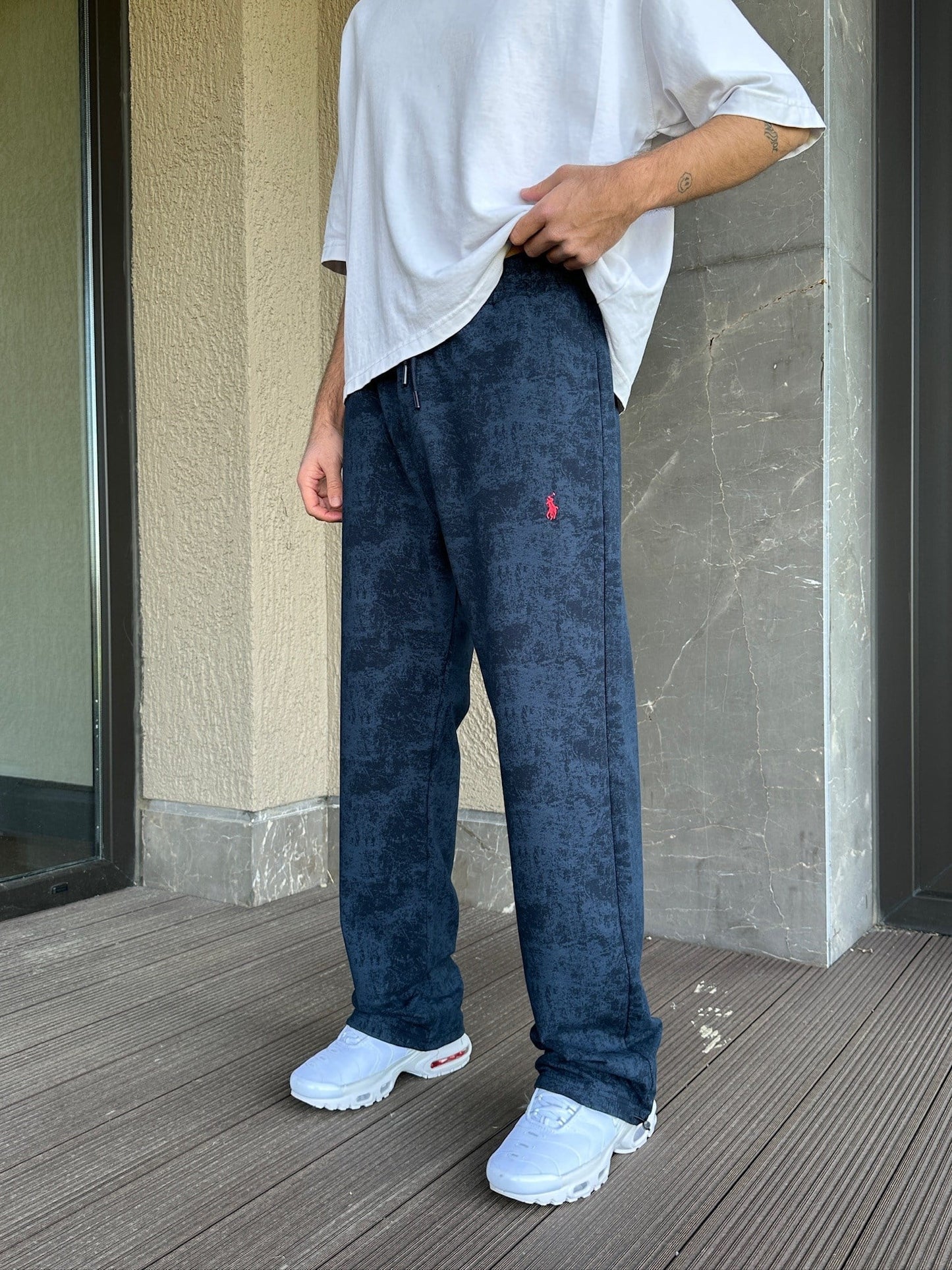 RL baggy washed acid pants