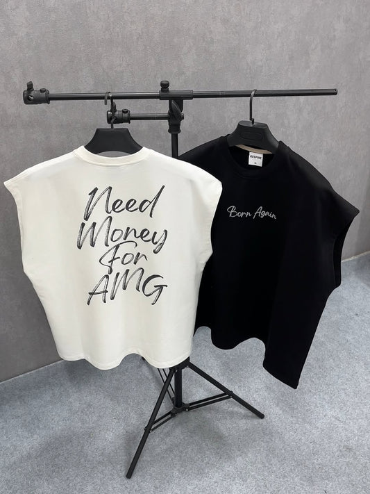 Born again tank-tops