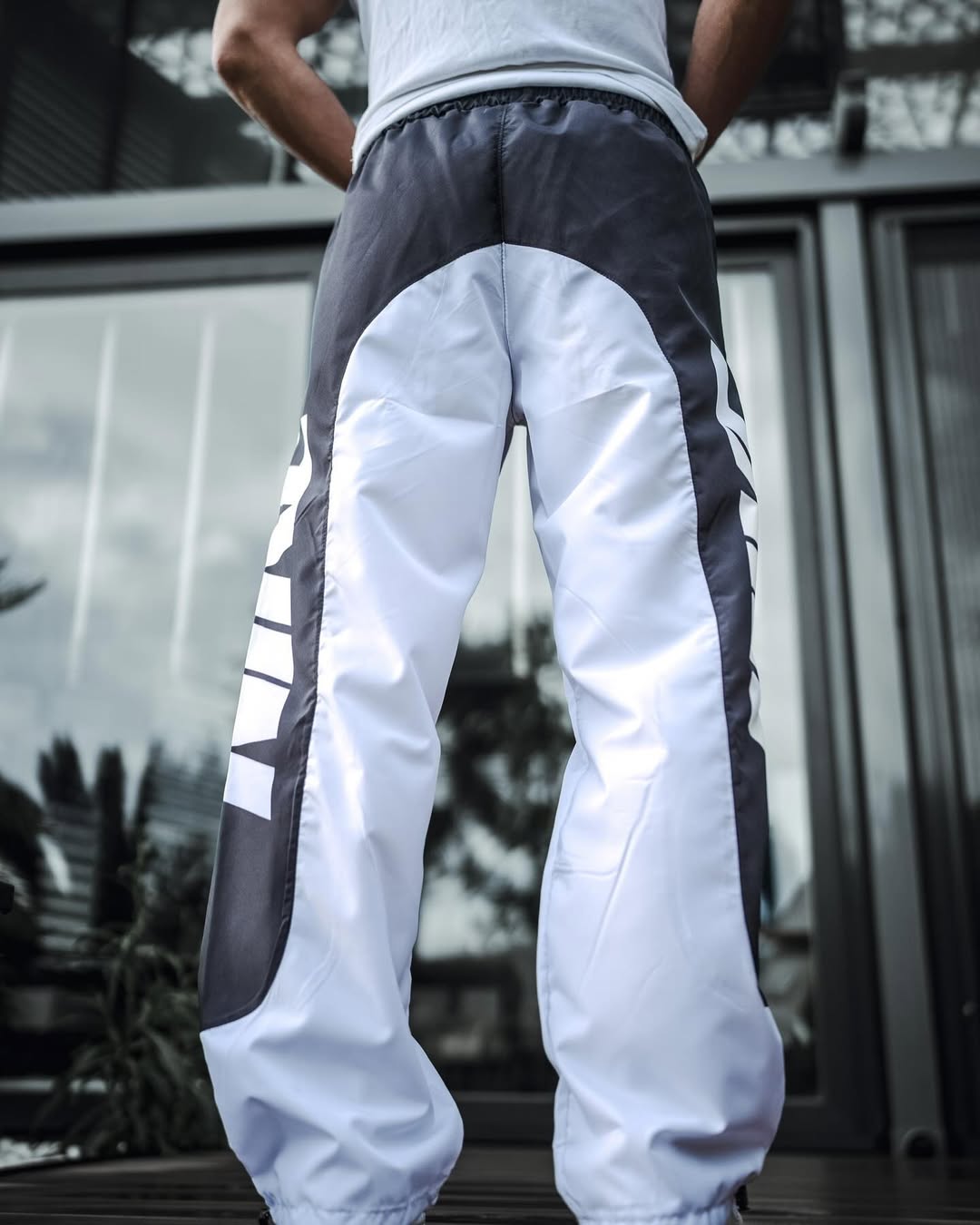 Nk white & black pants
