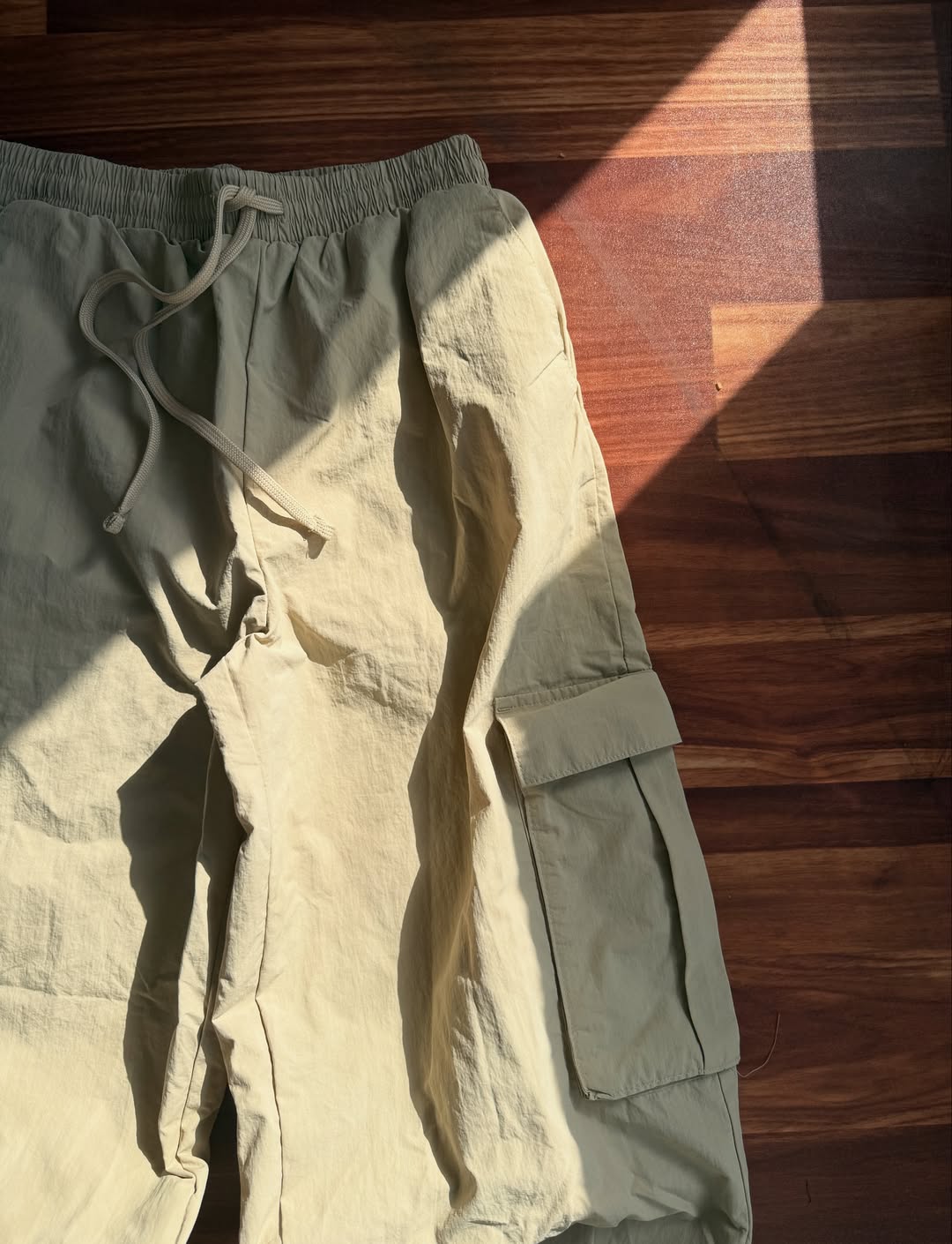 Cargo parachute pants