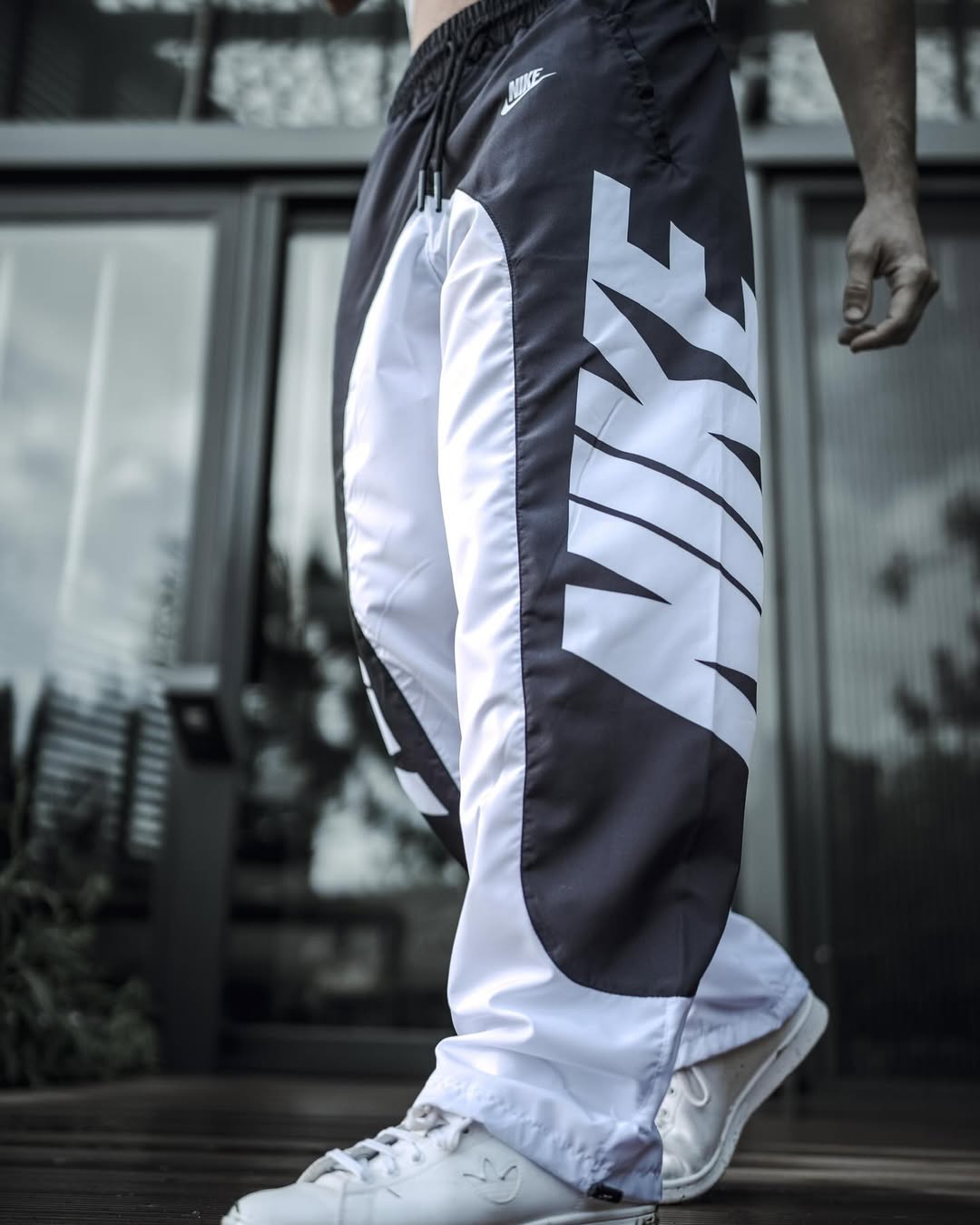 Nk white & black pants