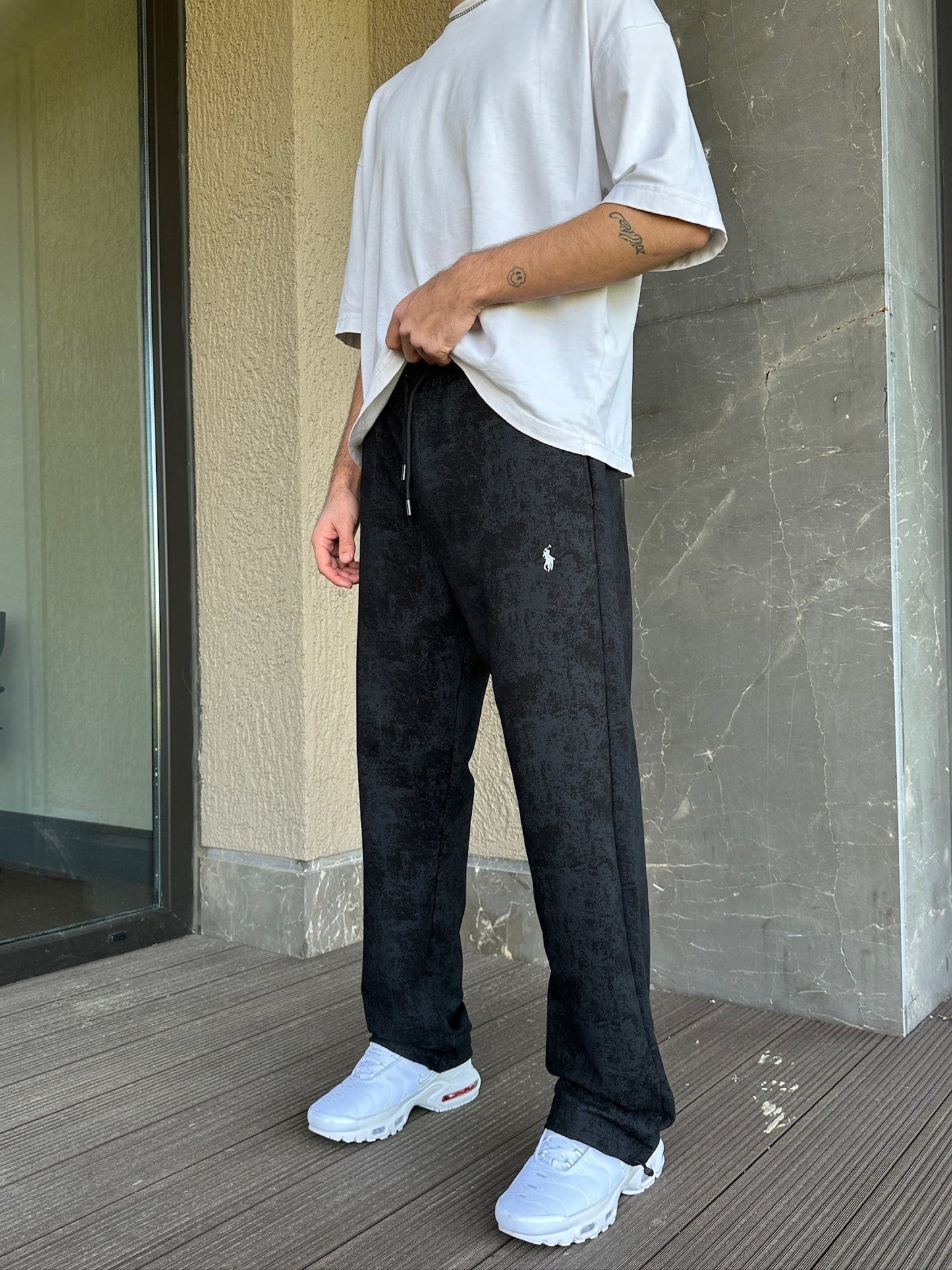 RL baggy washed acid pants