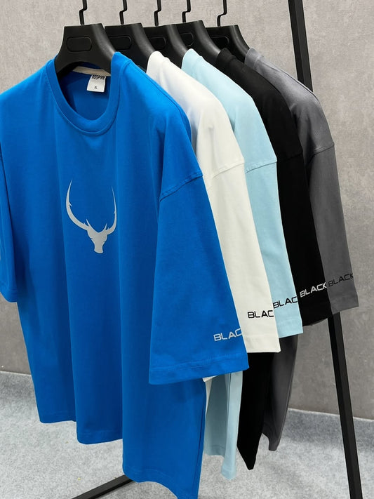 Black dear t-shirts